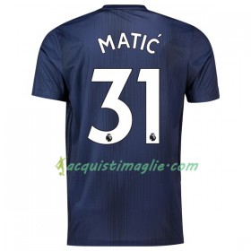 Divisa di Calcio Manchester United Matic 31 Terza 2018/2019